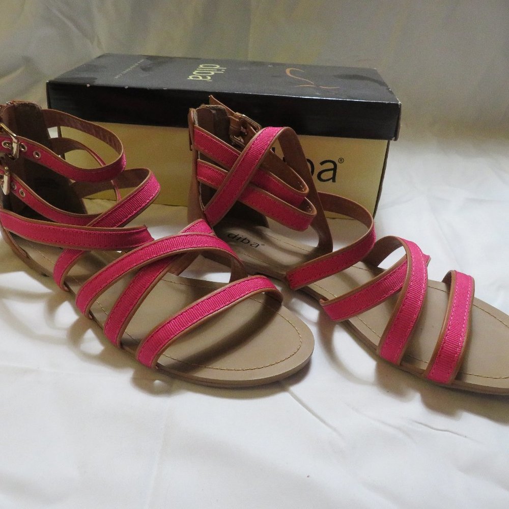 Diba Sally Pink Sandals NWB